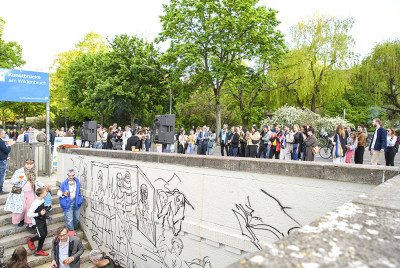 Exhibition opening of 