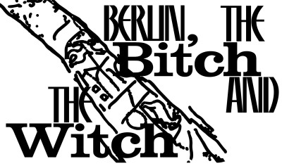 Poster for exhibition featuring stylized typography and graphics