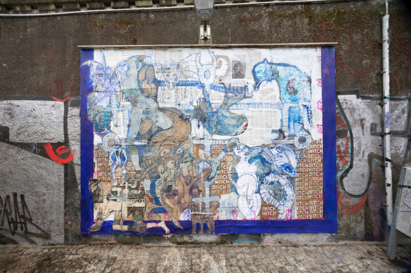 text: Plakatwand mit Malerei
decorative: false
source: manual