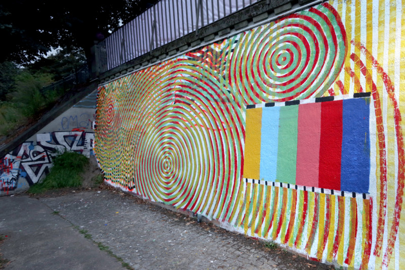 Vollendetes Wandbild von Gregorio Alvarez