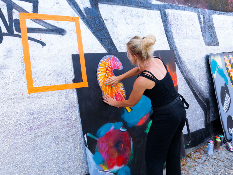 Stefanie Manhillen, Nicole Heidel, Cami Donneys and Marco Jodes: DA zwischen