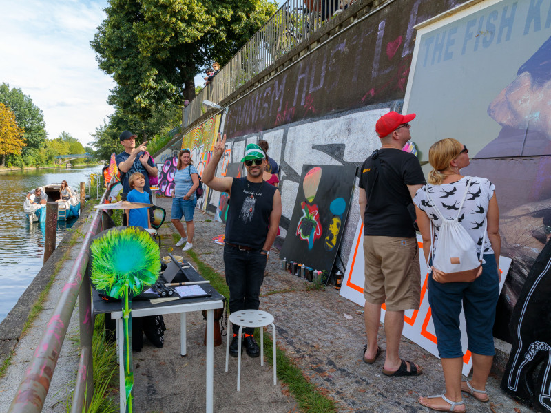 Stefanie Manhillen, Nicole Heidel, Cami Donneys and Marco Jodes: DA zwischen